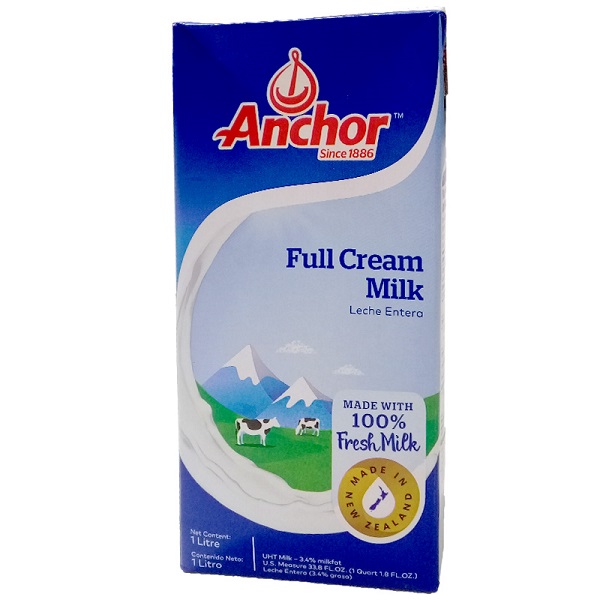 Anchor Full Cream 1L. Exp Apr 2025