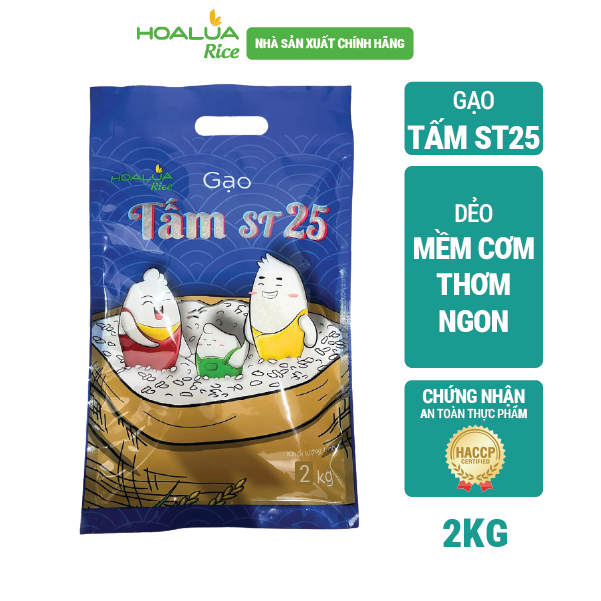 [Siêu Sale] Gạo Tấm ST25 Hoa Lúa - Dẻo mềm, thơm ngon