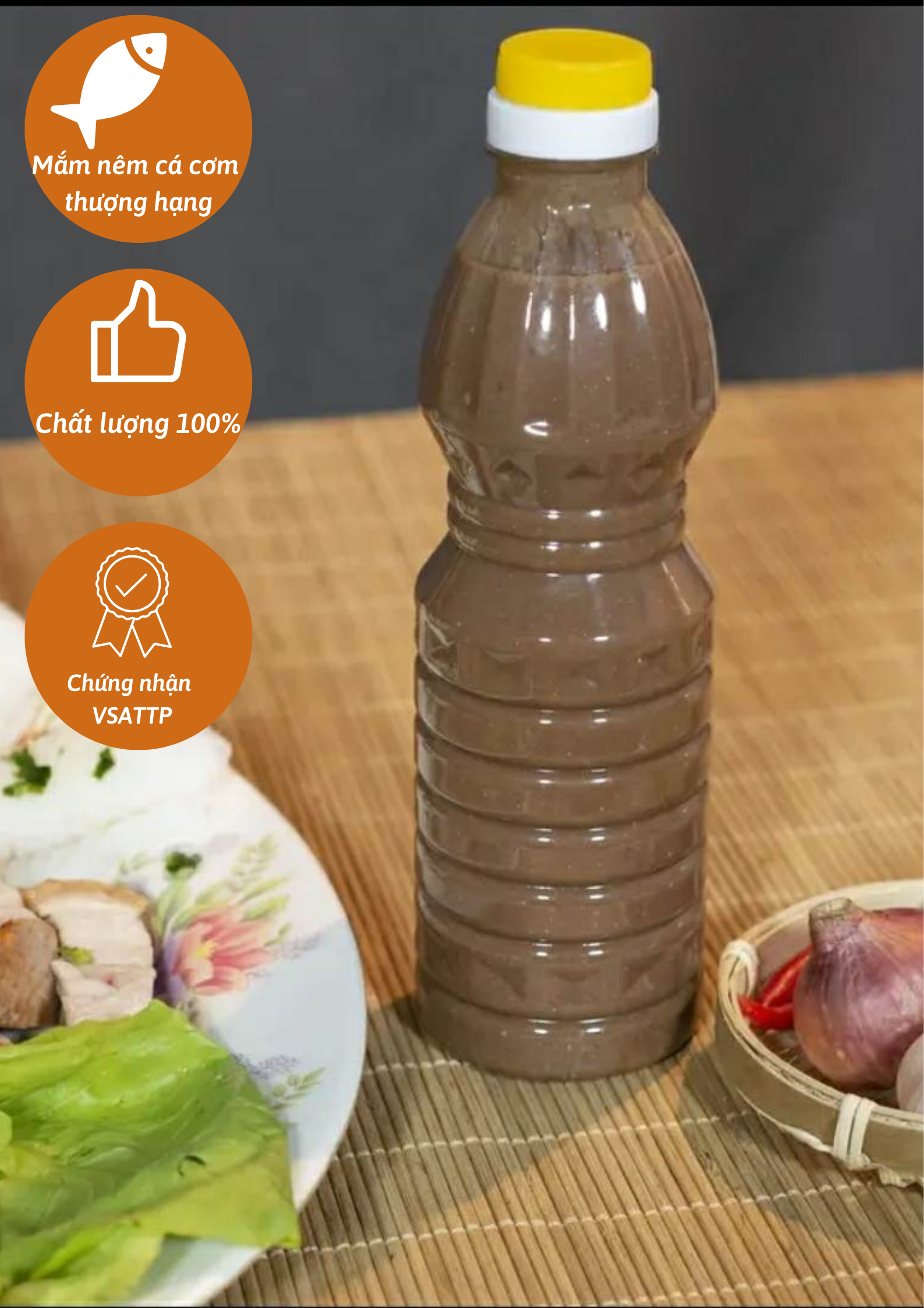 Mắm nêm cá cơm ngon nguyên chất truyền thống Minh Nhạn thượng hạng