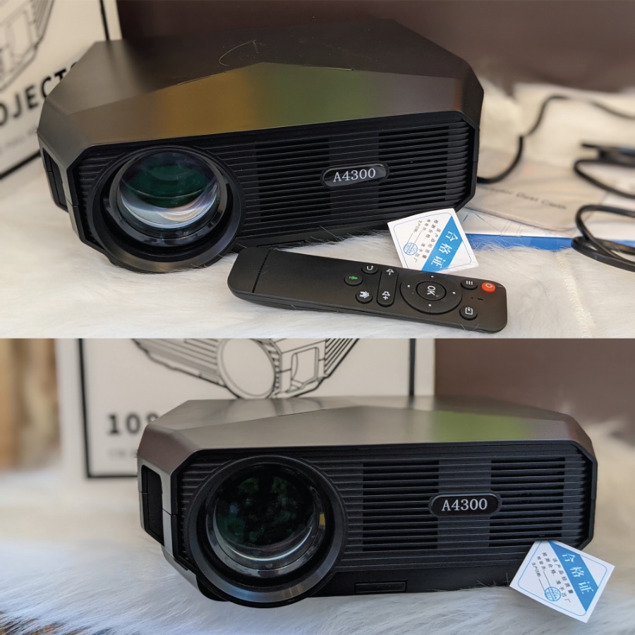 Máy Chiếu Mini A4300, Máy Chiếu Phim Tại Nhà, SONETS.