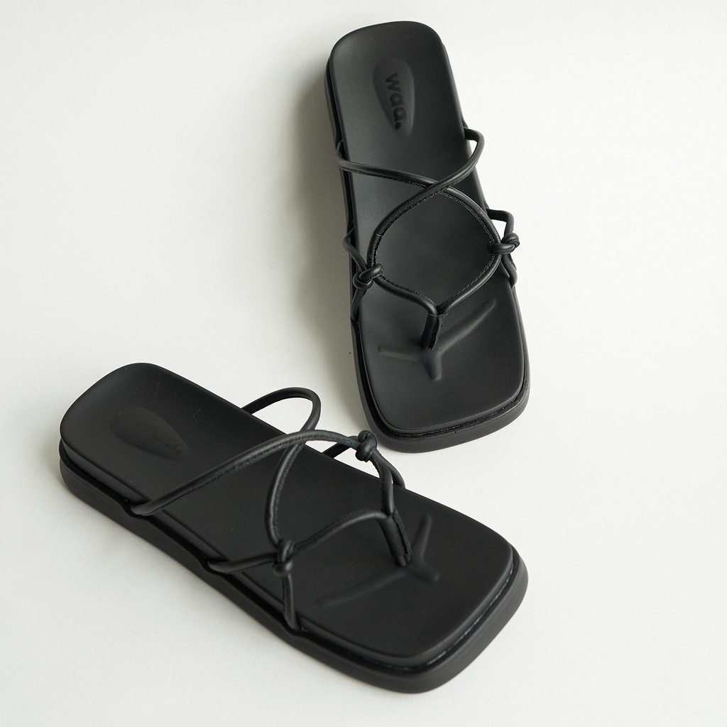 RỐI SANDALS Waa. - Dép Dây Da Thật