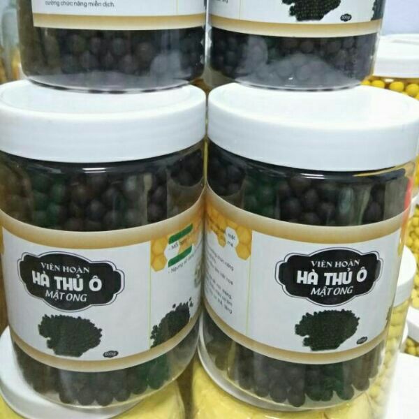 500g viên hà thủ ô mật ong
