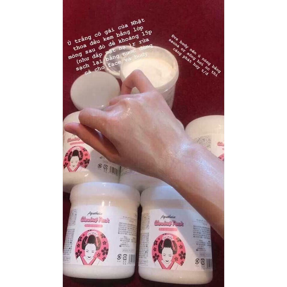 KEM Ủ TRẮNG CÔ GÁI NHẬT - GLOWING PACK