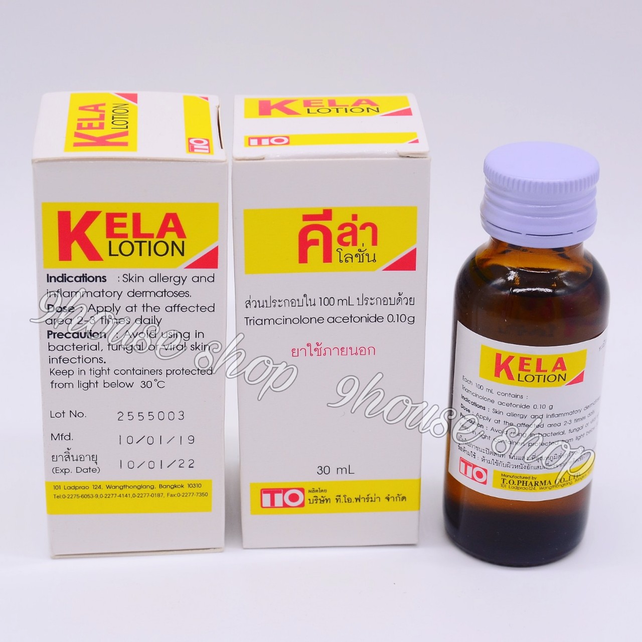 01 Chai Dung DỊch KELA Viêm Nang Lông Thái Lan