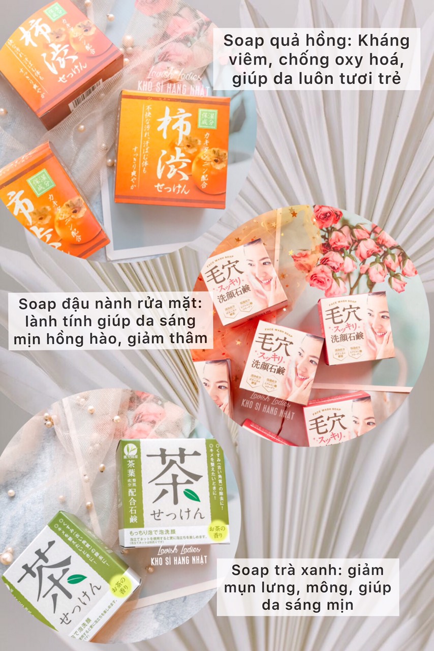 [HCM]Soap thảo mộc Nhật Bản
