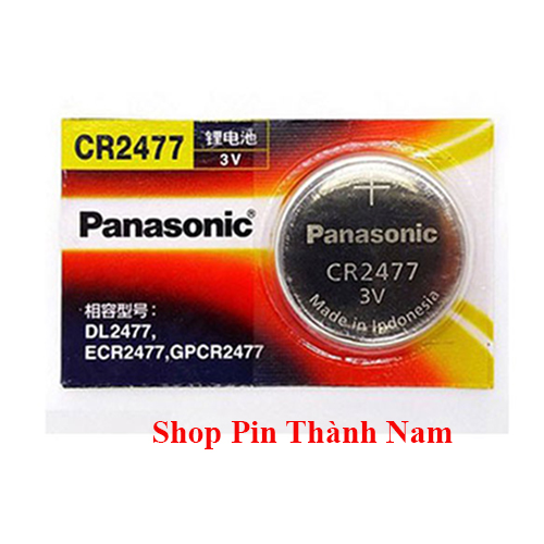 Pin cr2477 panasonic 3v vi 1 viên