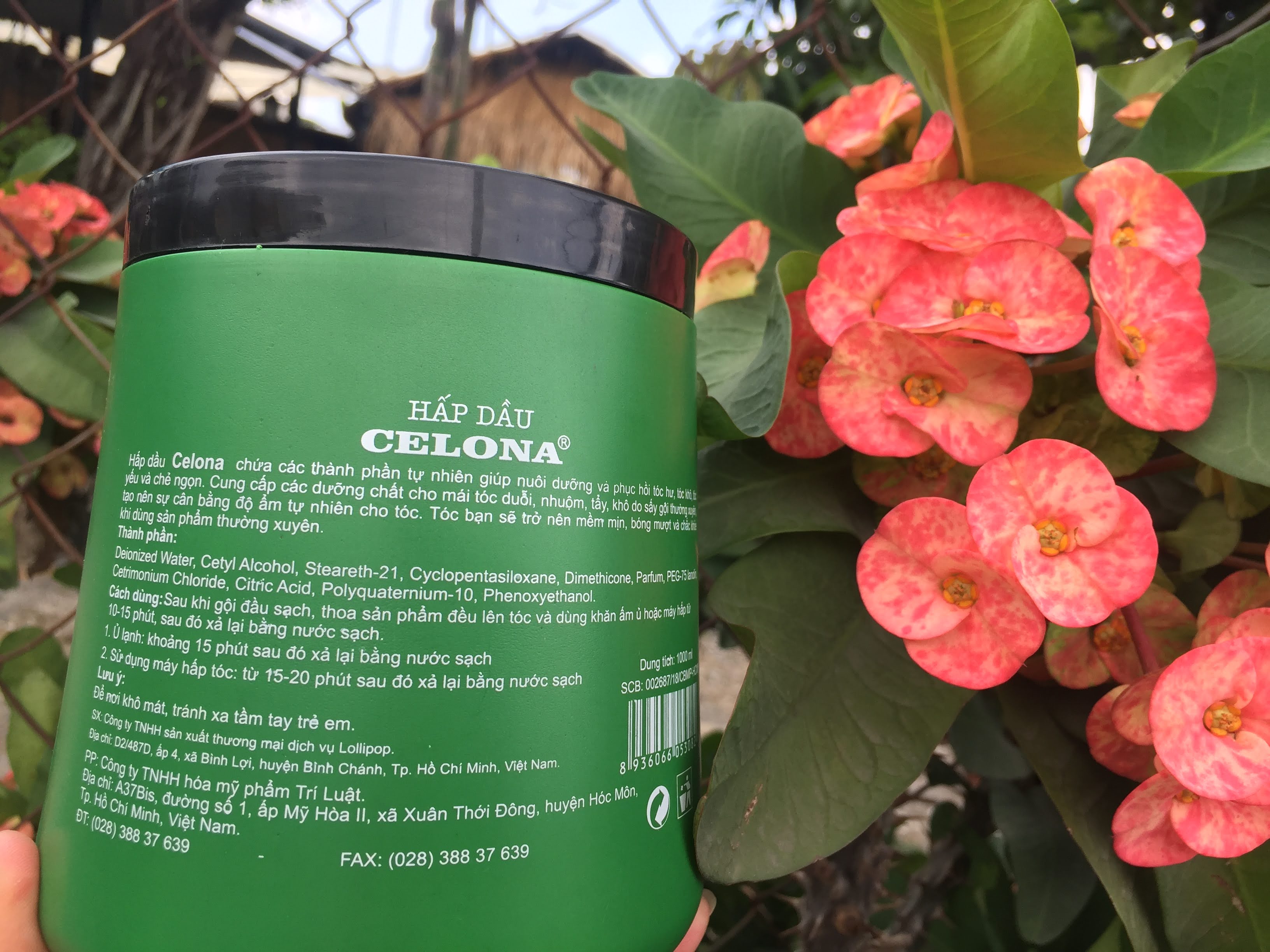Hấp dầu CEOLONA Collagen & Karetin 1000 ml