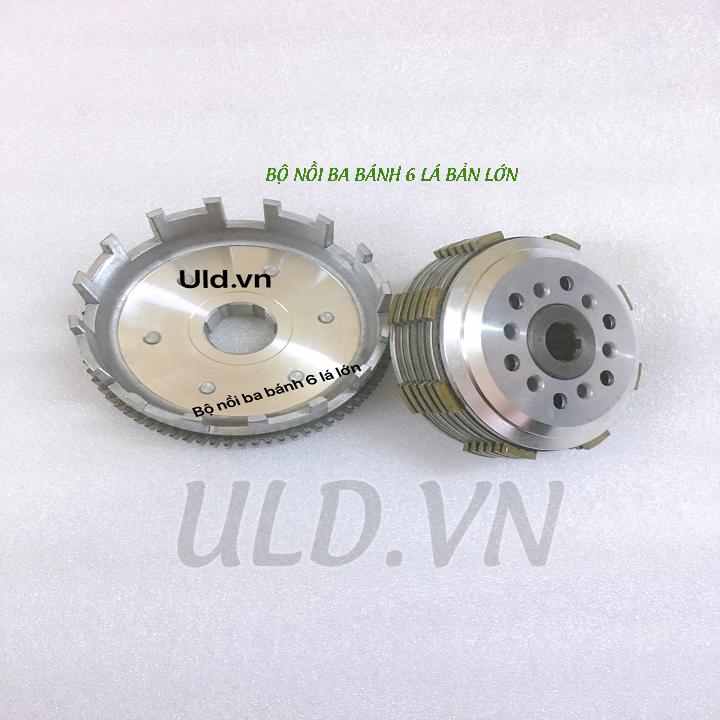 BỘ CÔN BA BÁNH 6 LÁ BẢN LỚN