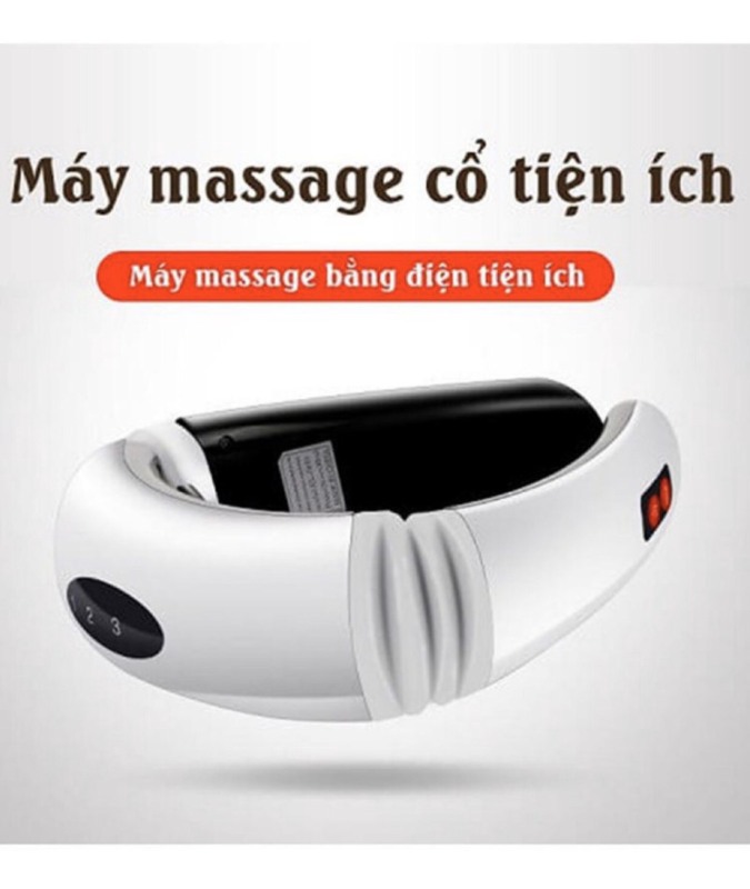Máy massage cổ vai gáy xung điện 3D cao cấp