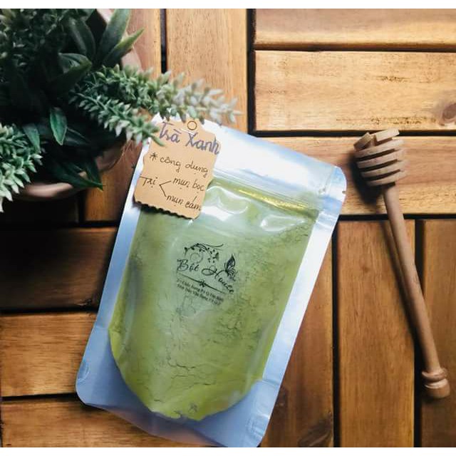 [HCM](BỘTHOUSE) 100gr BỘT TRÀ XANH NGUYÊN CHẤT