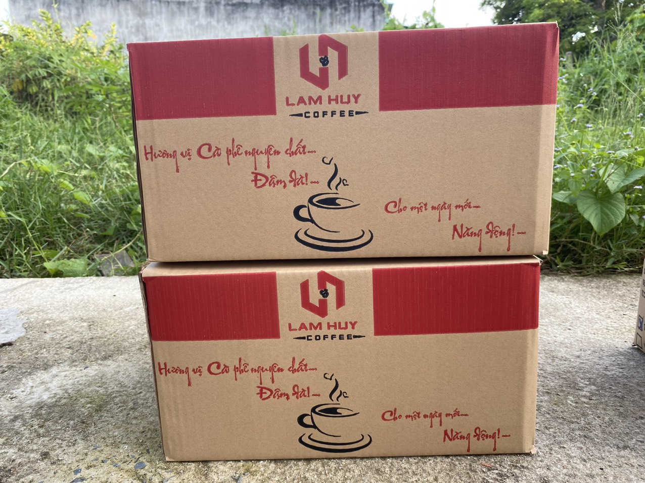 (combo 1kg) cà phê Lam Huy