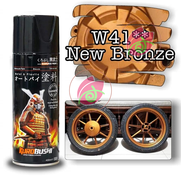 Sơn xịt samurai màu đồng - w41