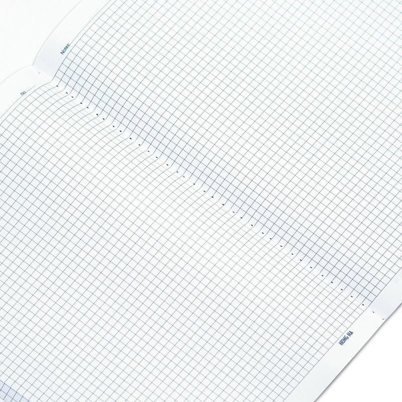 Sổ caro Hồng Hà 300 trang (ô vuông 5mm)