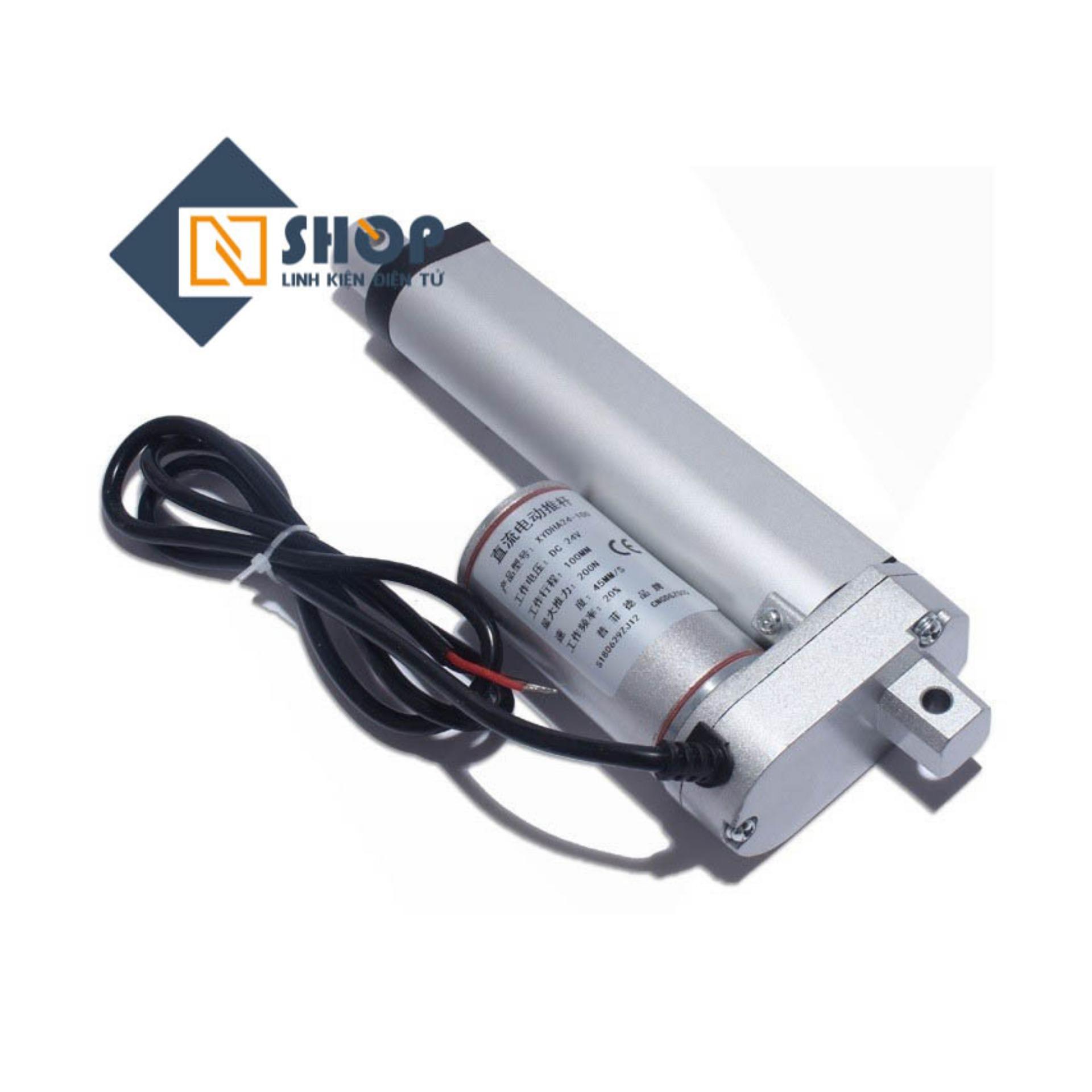 Xi Lanh Điện 12V hành trình 400mm-20mm/s