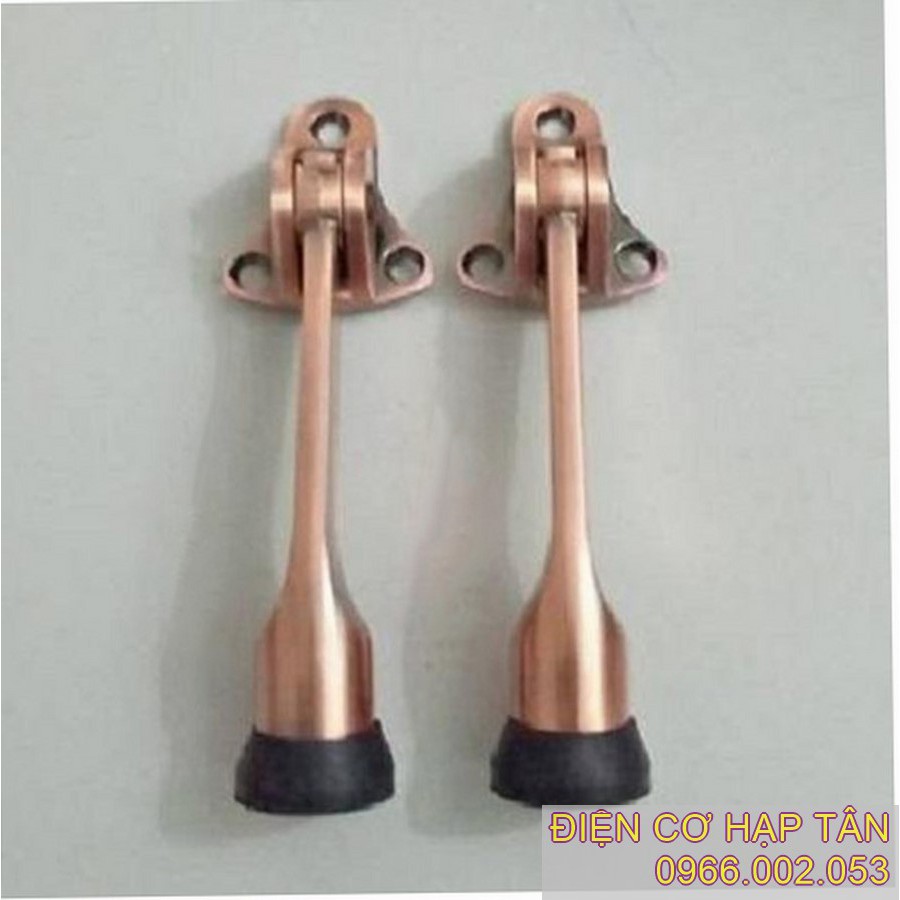 [HCM]Chặn Cửa Móng Ngựa Cao Cấp Nâu – Trắng - Vàng