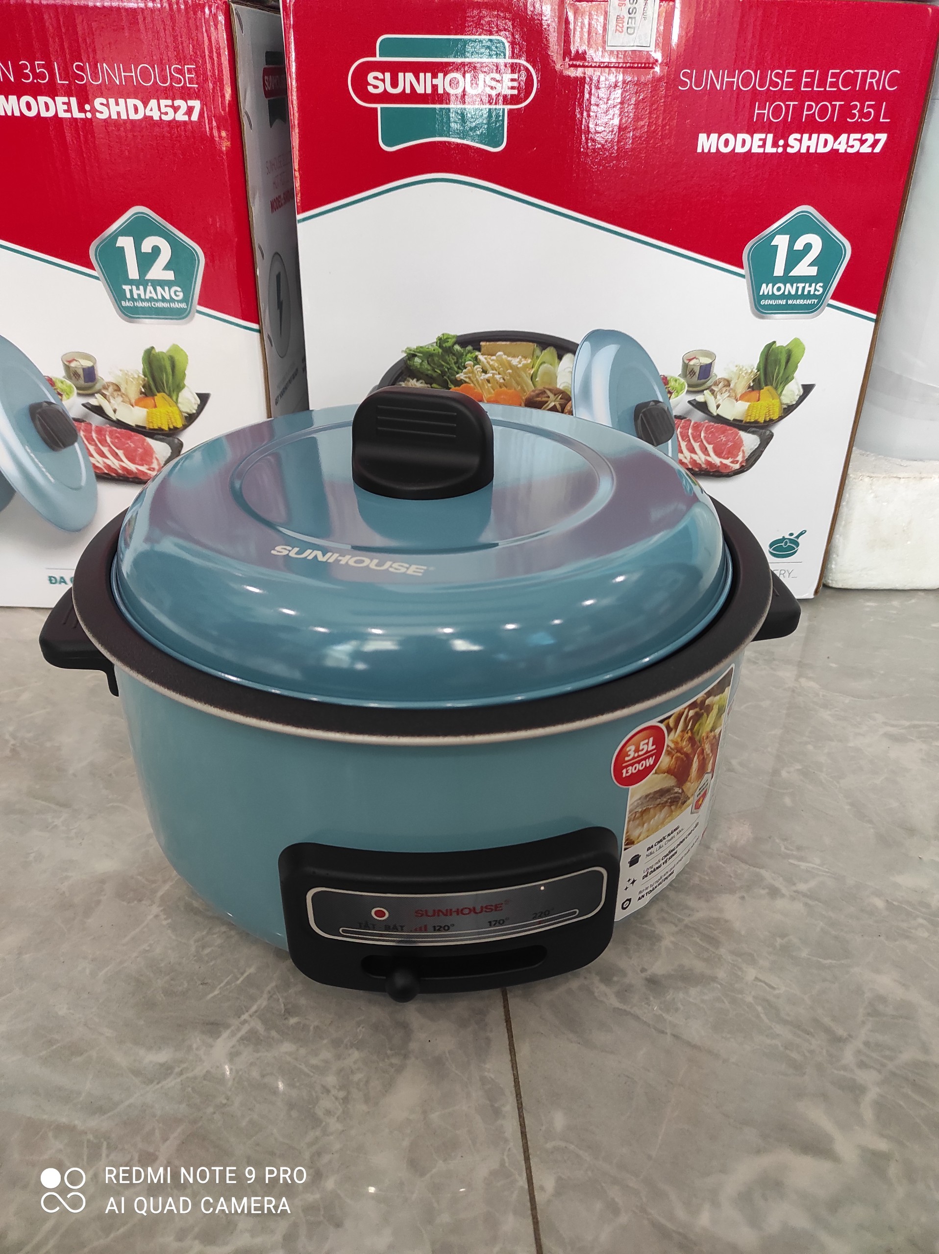Lẩu điện 3.5L sunhouse SHD4527
