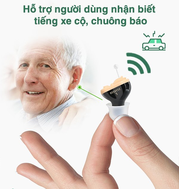 Máy trợ thính siêu nhỏ không dây Goodmi