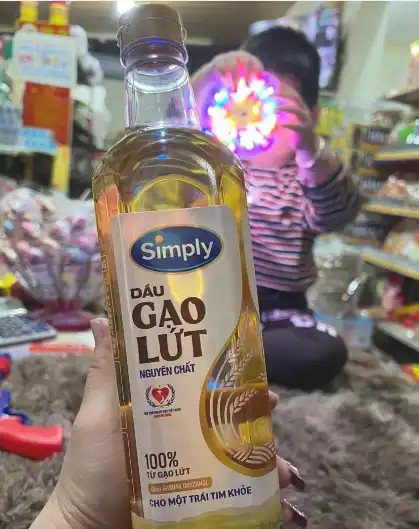 dầu gạo lứt Simply 1L(hàng chính hãng)
