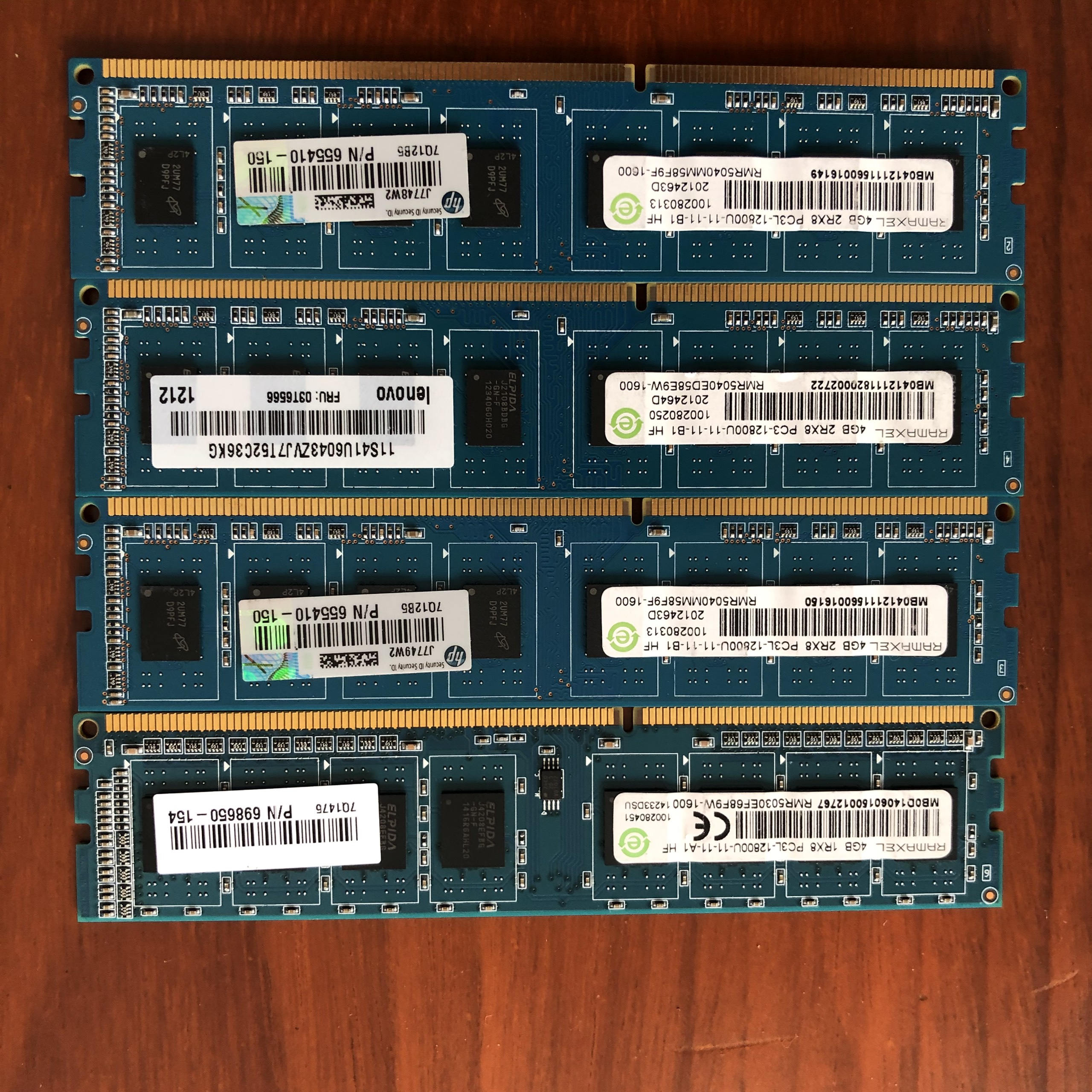 RAM PC (MÁY TÍNH ĐỂ BÀN) DDR3 4G | 8G | HÀNG THÁO MÁY (BẢO HÀNH 36 THÁNG)