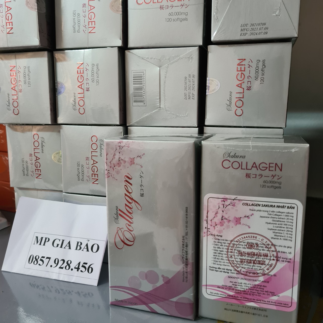 Sakura collagen nhật bản 120 viên