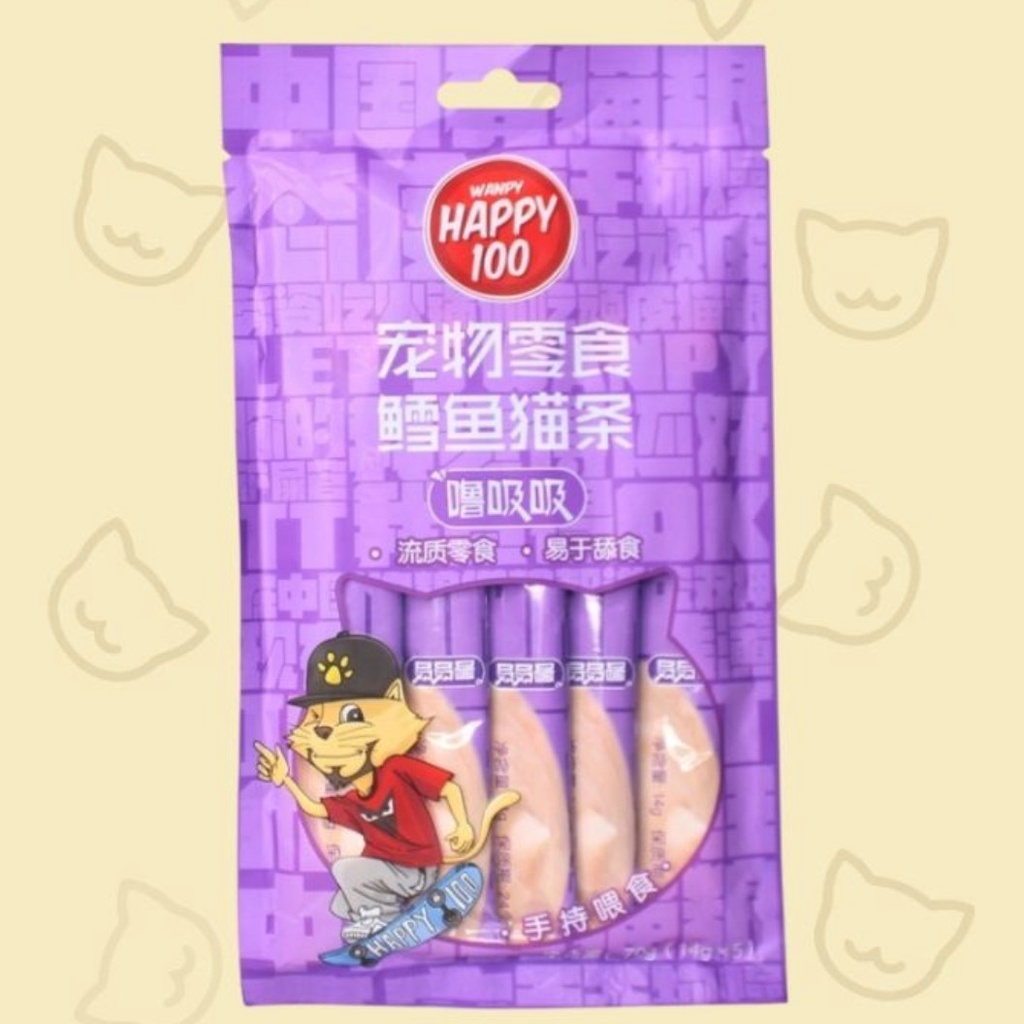 Súp thưởng Wanpy Happy 100 (thanh 14gr)