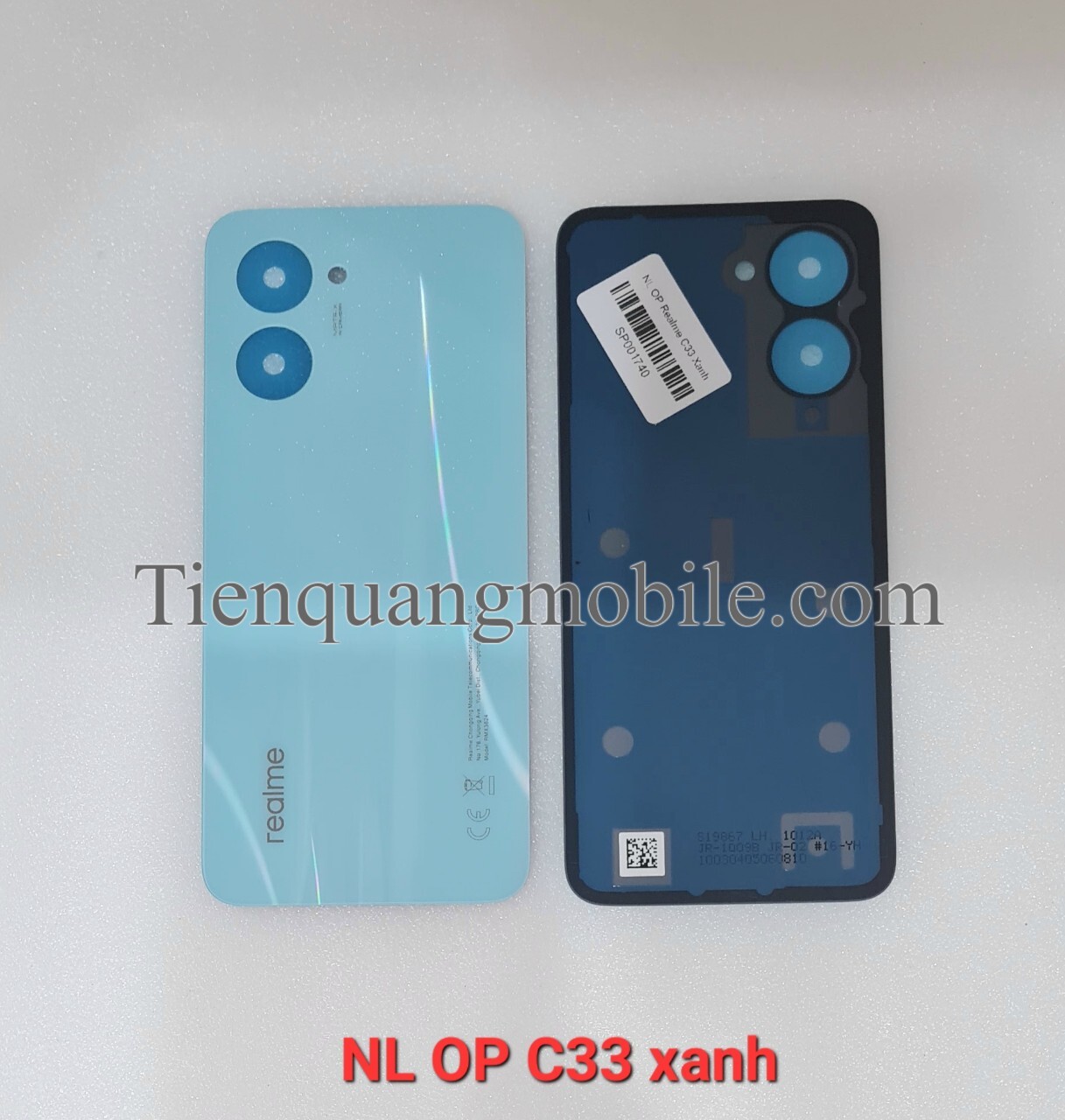 Nắp lưng Oppo Realme C33