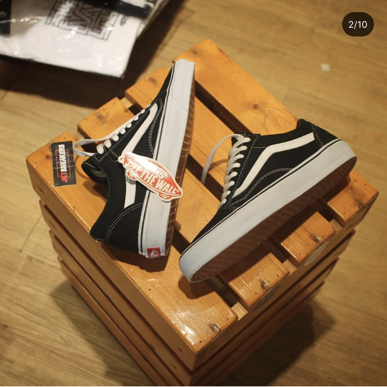 |Tặng tất| Giày Sneaker Vans Old Skool Đen (Fullbox+Hộp Bảo Vệ Box)
