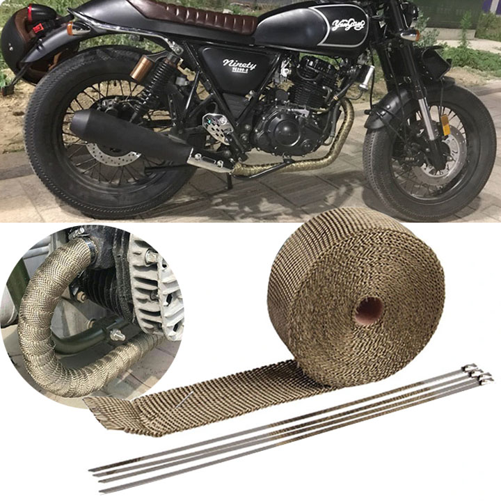 Vải quấn cổ Pô xe máy ô tô