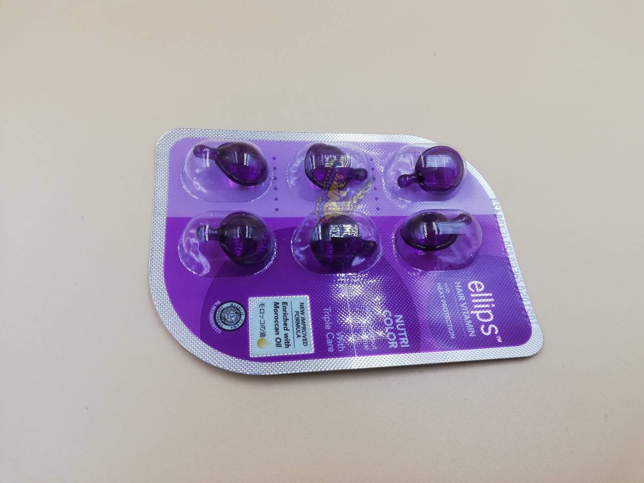 Vitamin Dưỡng Tóc Ellips (Vỉ 6 viên)