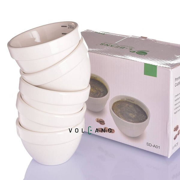 [HCM]Chén sứ cupping thử nếm cà phê 200ml