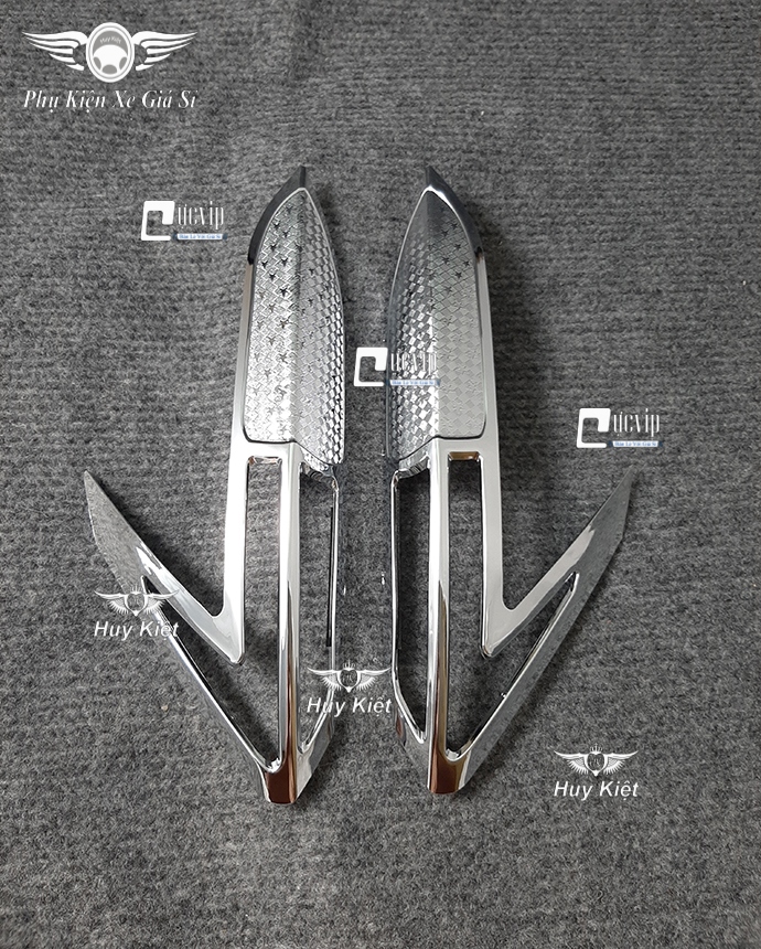 Ốp xi nhan sau lead 2022 xi inox, xi mạ crom sms1826