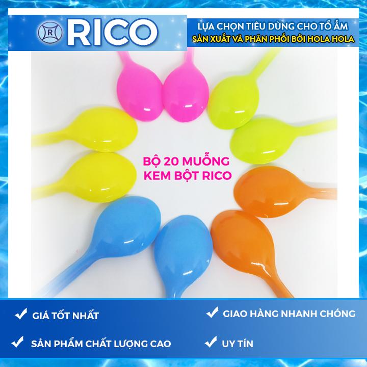 Bộ 100 muỗng kem bột Rico 0074