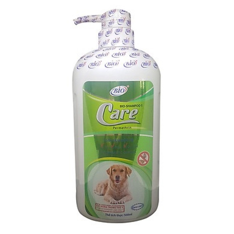 Sữa tắm đặc trị ve rận bọ chét cho chó mèo - Bio Care 500ml
