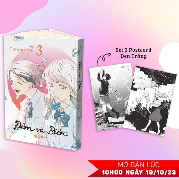 Đêm và biển - tập 3 - tặng kèm 2 postcard đen trắng