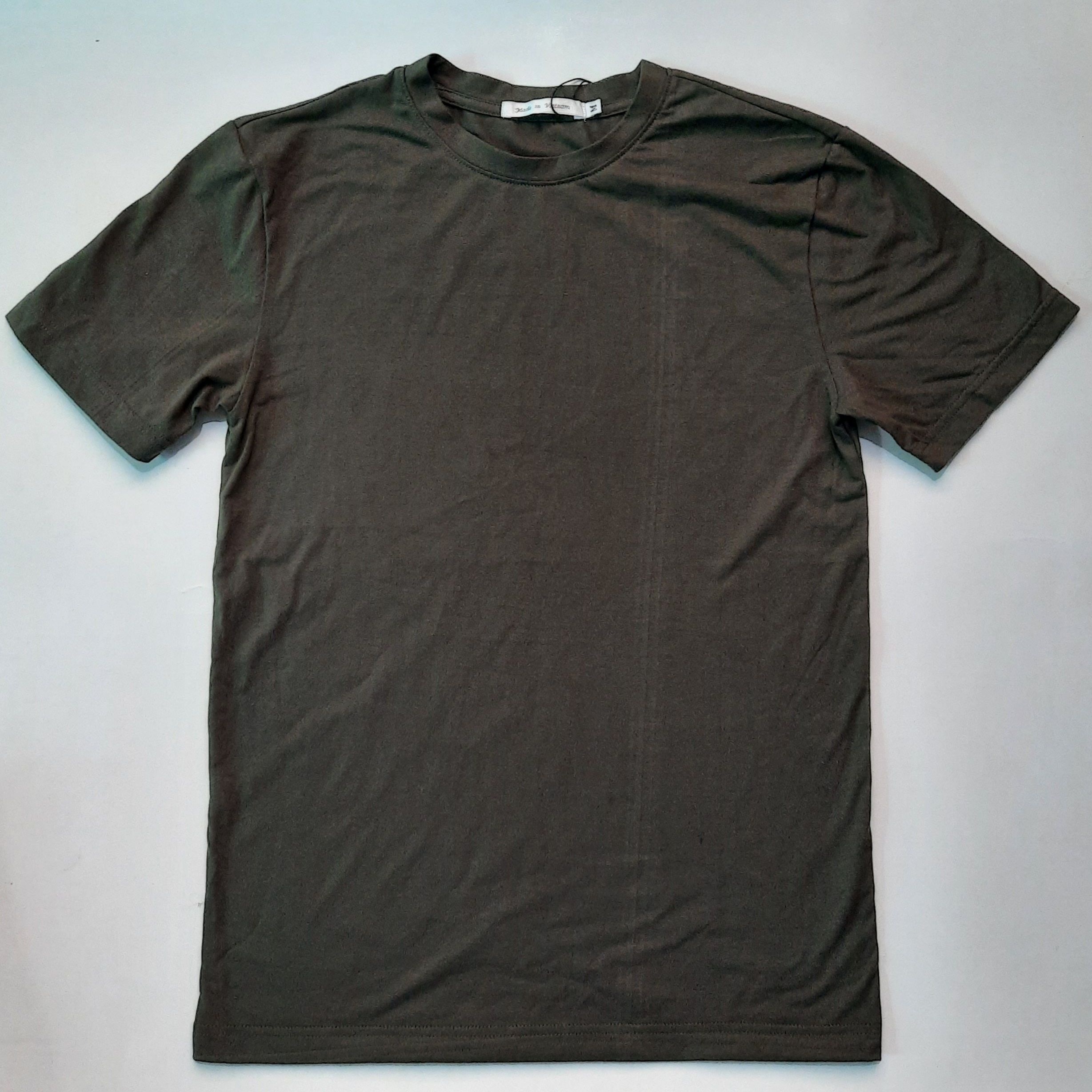 Áo Thun Trơn Cổ Tròn Chất Cotton