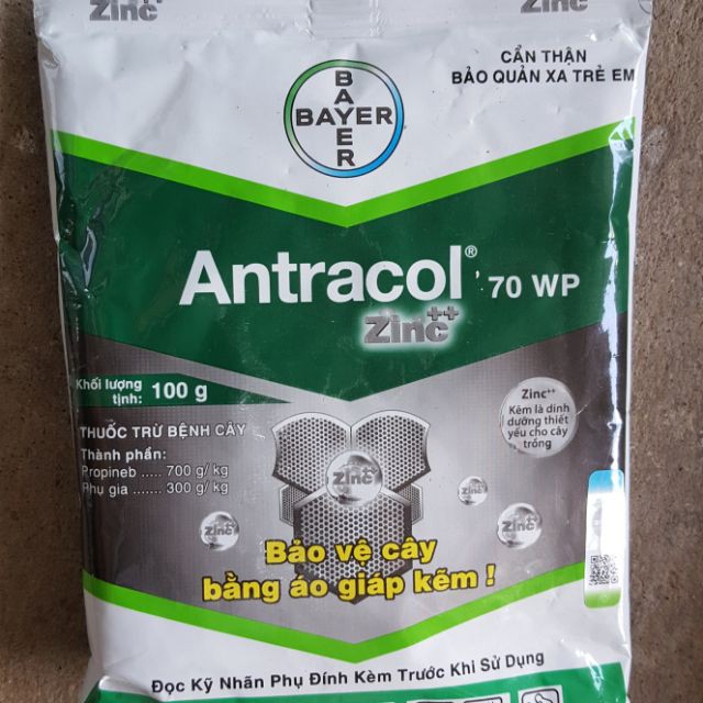 Antracol 100gram trừ nấm bệnh cây trồng