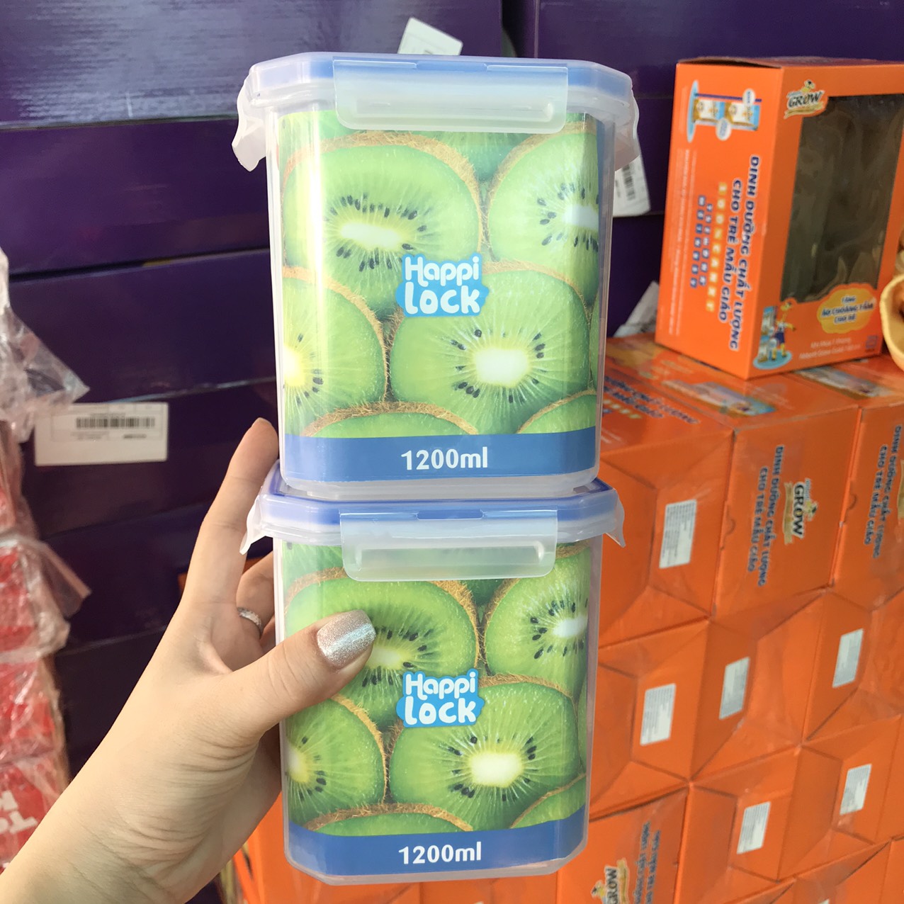 Hộp nhựa Happi Lock 1200ml