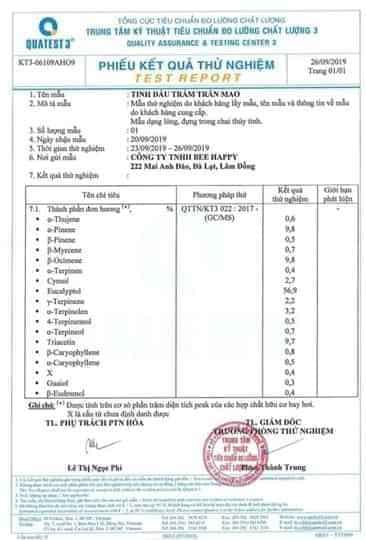 TINH DẦU TRÀM NGUYÊN CHẤT TRẦN MAO 100ml