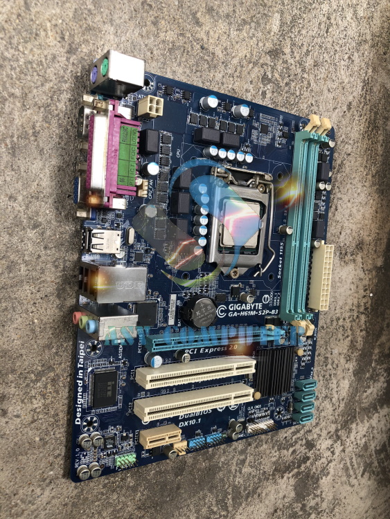 [HCM]Combo mainboard gigabytes ga-h61m-s2p3 socket 1155 + cpu core i3 3240 (3M Cache 3.40 GHz)