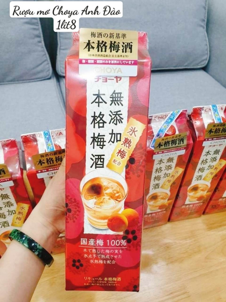 Nước mơ choya anh đào