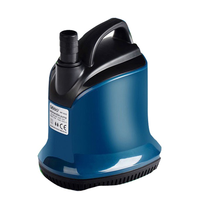 Máy Bơm Nước Sobo WP-600D 80W - 5000L H - 3.5M - Bơm Chìm Hút Cặn Cho Bể Cá