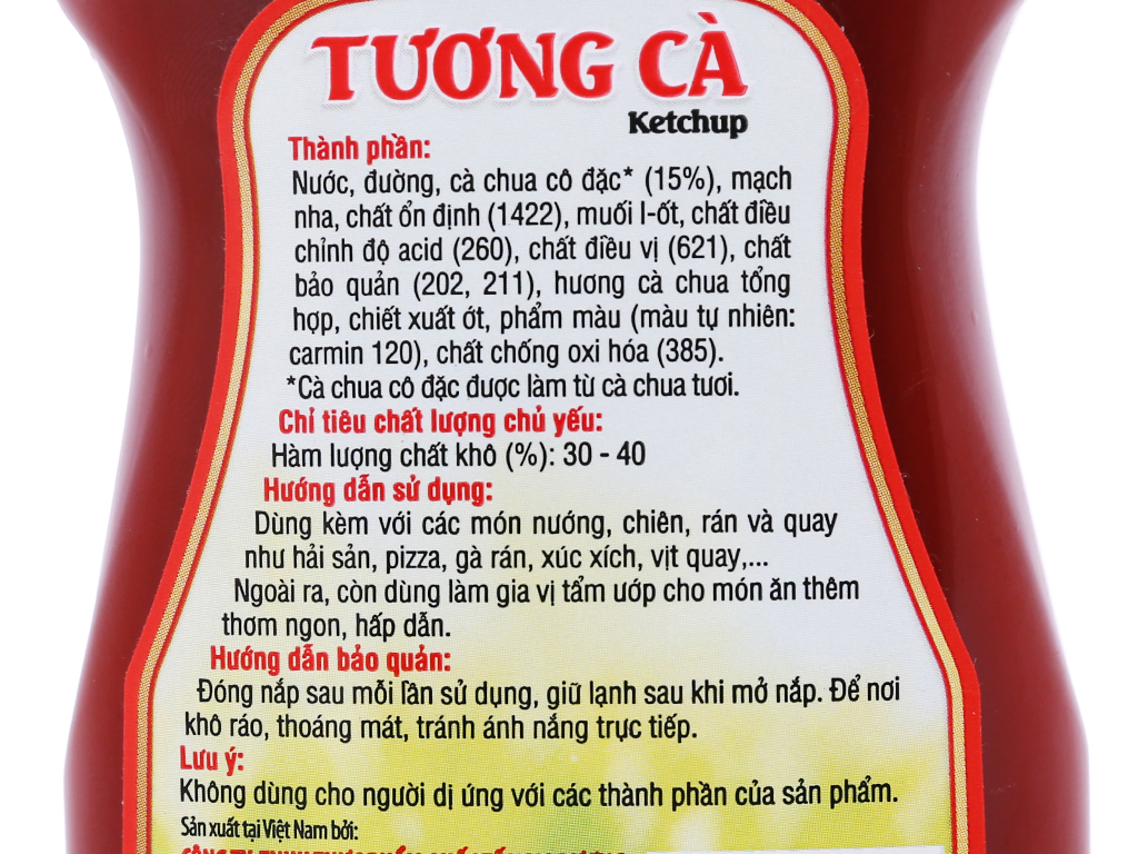Tương cà Nam Dương chai 265g