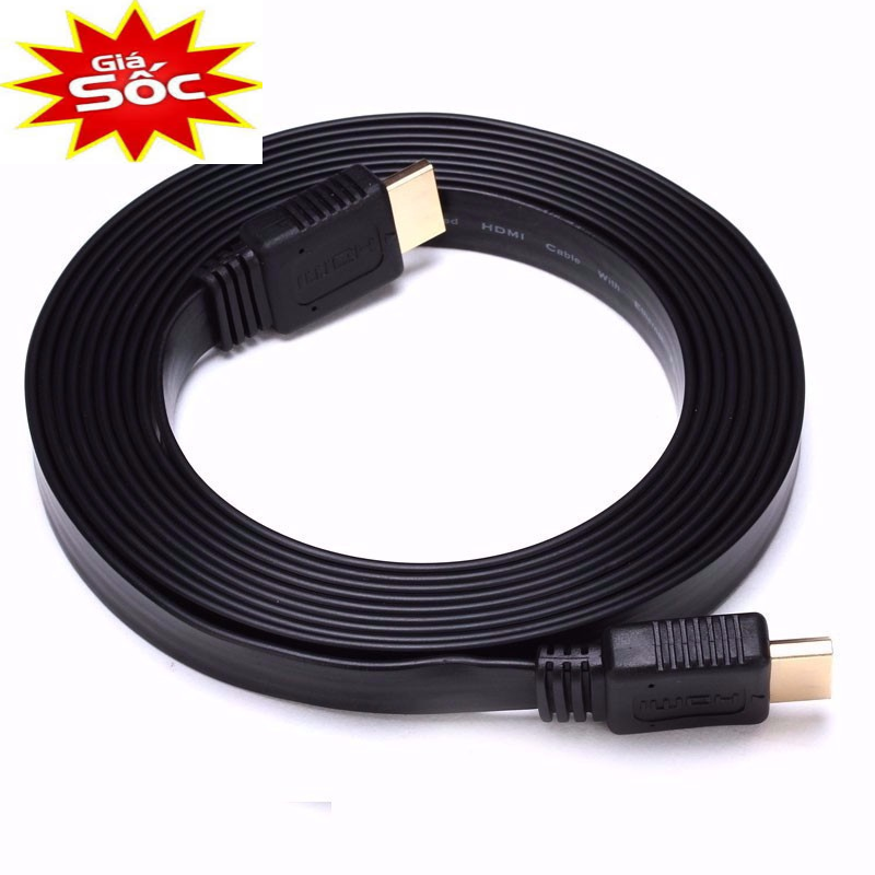 Cáp HDMI dây dẹt chuẩn full HD