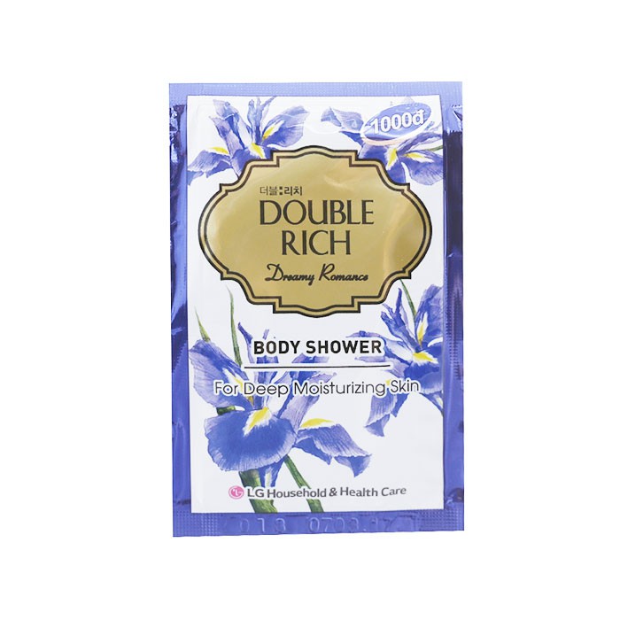 [HCM]Combo 10 Dây Sữa Tắm Double Rich Hương Hoa Iris Dây 12 GóI X 7G