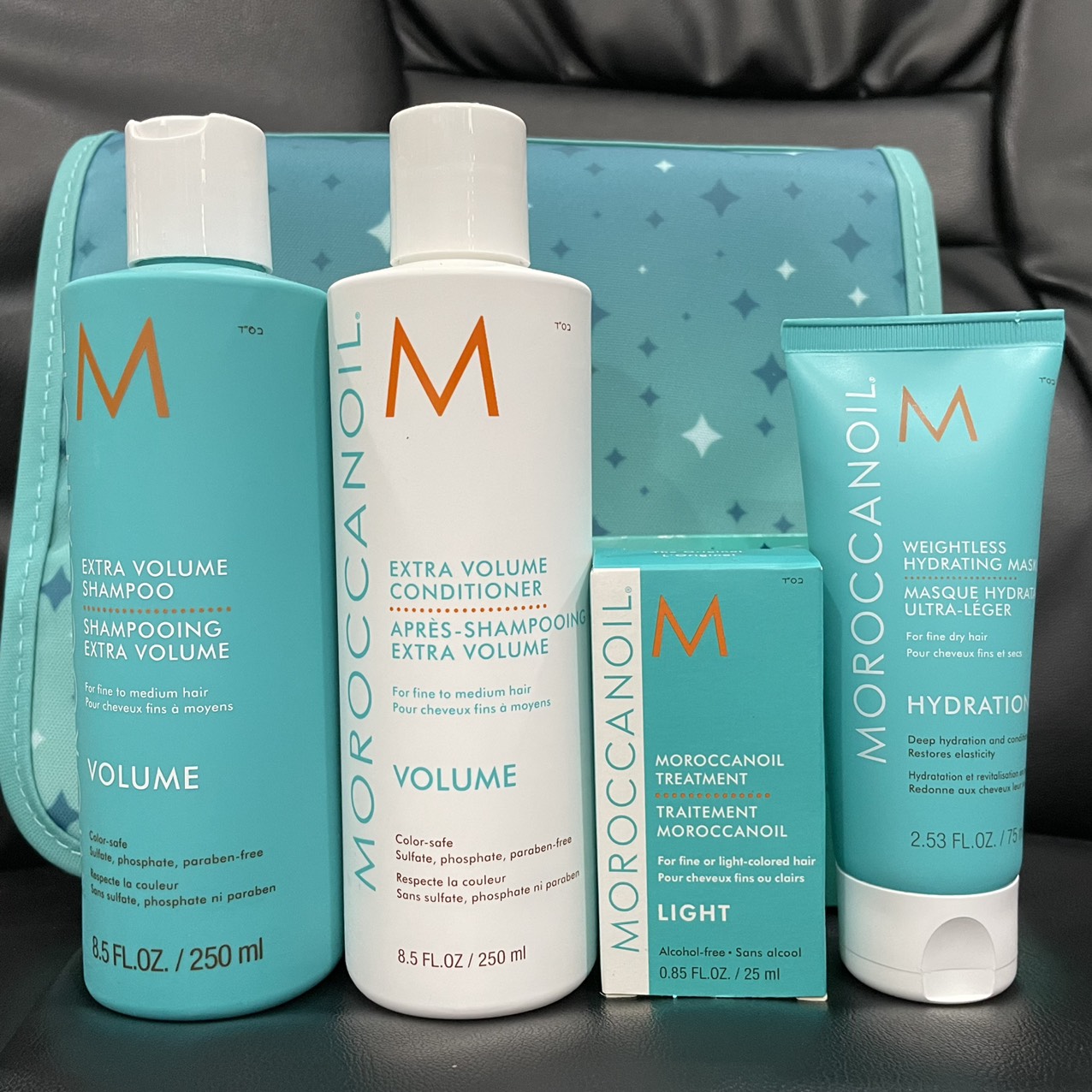 Dầu gội xả tăng phồng tóc Moroccanoil Volume 250mlx2