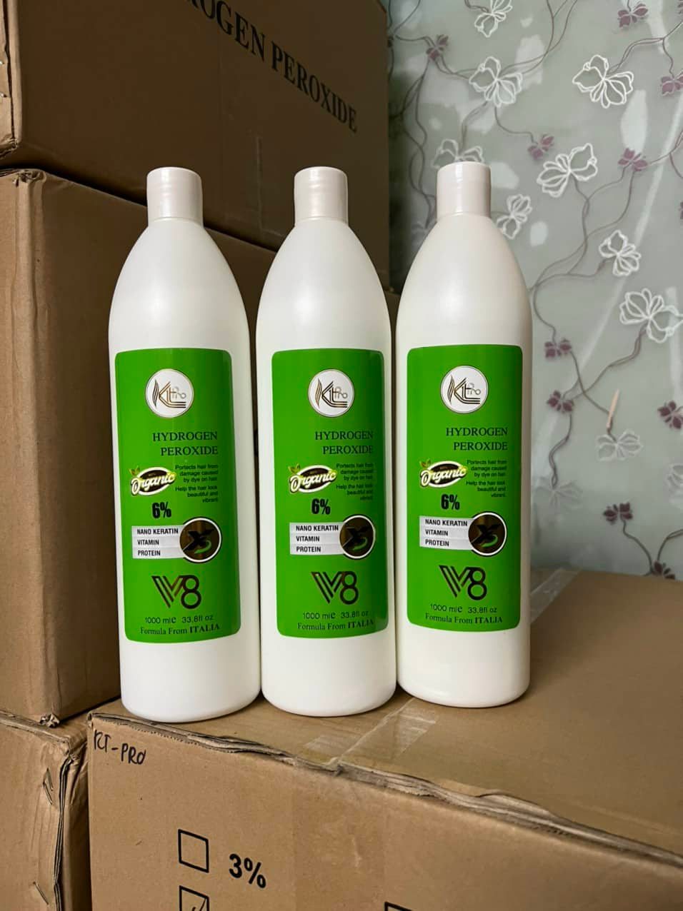 Oxy 1000ML THƠM Đậm Đặc Trợ Nhuộm Tóc  KTPRO