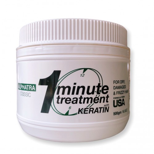 Kem ủ tóc 1 phút - 1 minute treatment keratin alphatra classic - 500g