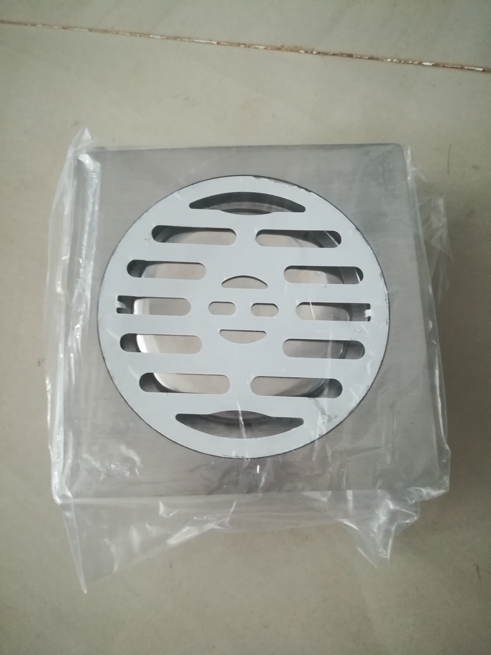 Thoát sàn ngăn mùi SUS304 ( 15x15cm phi 90) - Hàng Cao cấp