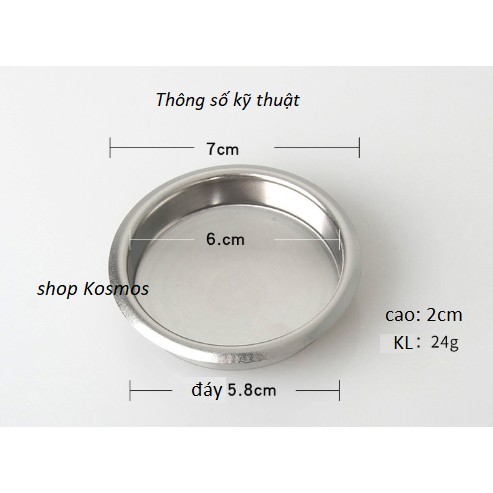 Filter Mù Inox Vệ Sinh Máy Pha Cà Phê - Phin Mù Inox Vệ Sinh Máy Pha Cà Phê