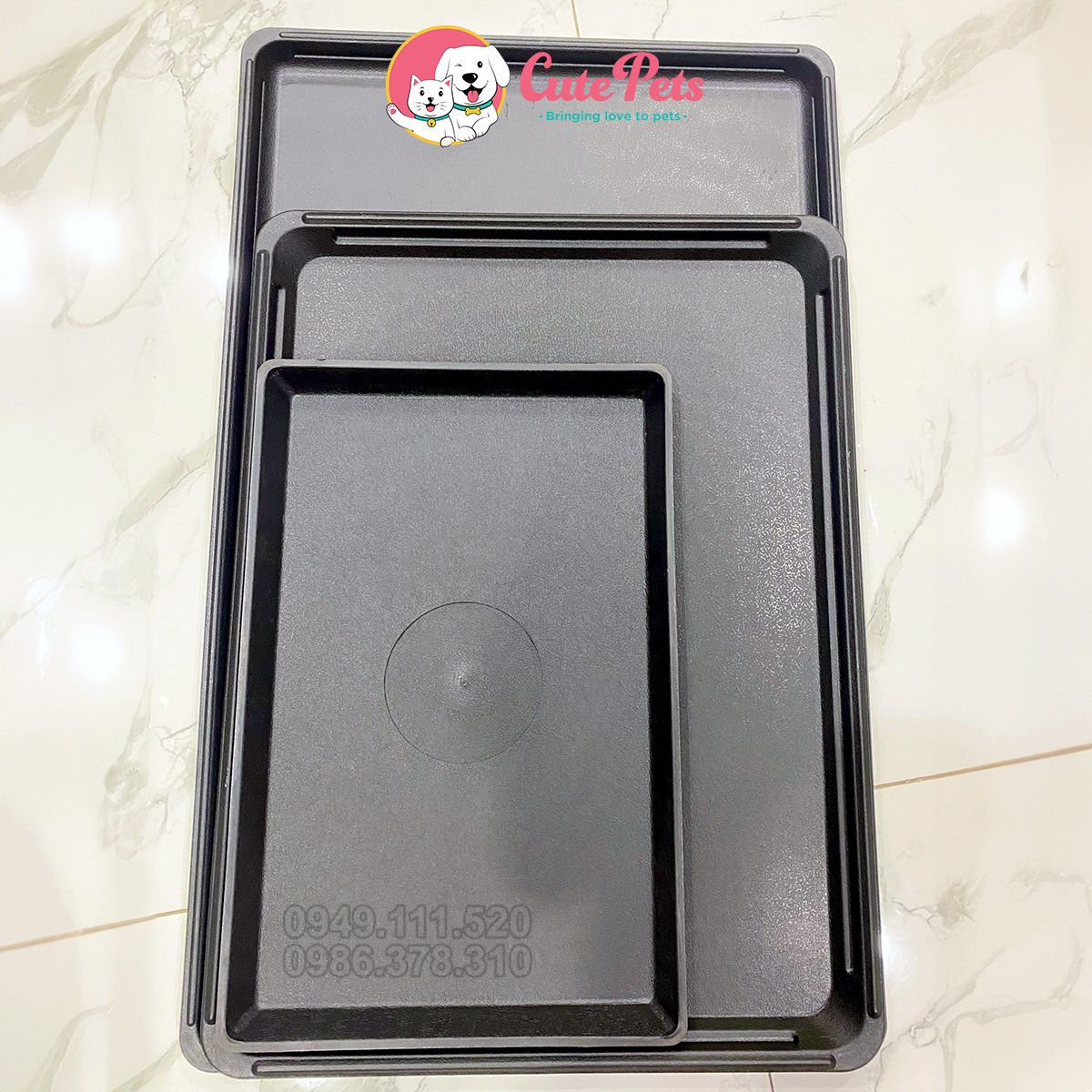 Plastic tray replacement cage powder coating-cutepets